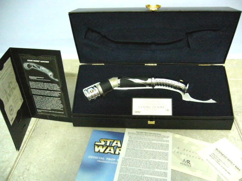 Master Replicas MR Star Wars Count Dooku Ep2 LE  