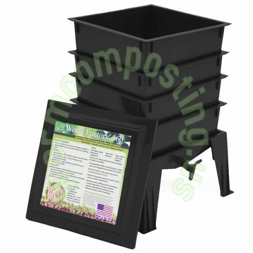 WORM FACTORY 360   4,6 OR 8 Tray Farm With FREE Gifts  