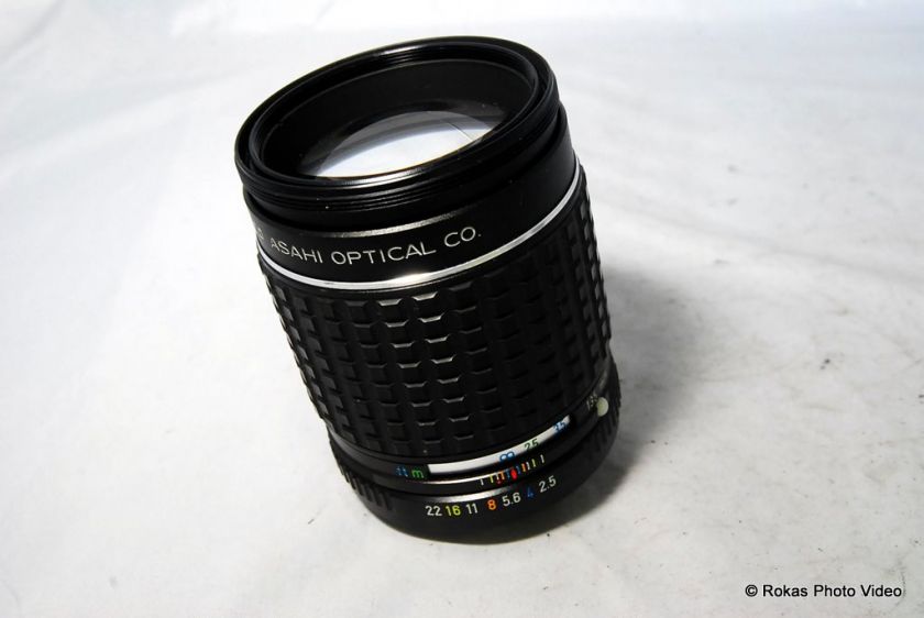 Pentax 135mm f2.5 lens prime PK Takumar bayonet mint  