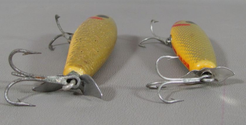   Famous Orlando Shiner Lures (SPIN TOP and HUD CHUG) Excellent  