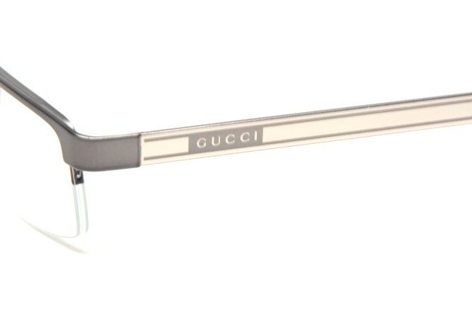 GUCCI GG 1928 R80 DARK RUTHENIUM 52 Rx GLASSES  