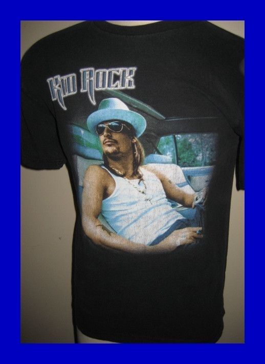 Vtg Kid Rock Cocky Tour 2002 T Shirt M  