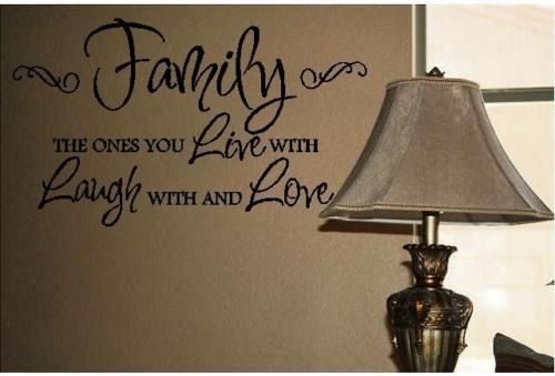 QUOTE FAMILY THE ONES YOU LIVE WITH LAUGH WITH AND LOVE  