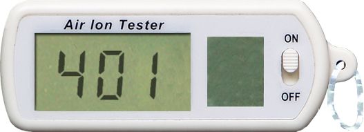 10 4 ions cc display concentration of negative air ion