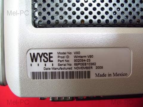 WYSE VX0 WINTERM V90 with MS XPe THIN CLIENT SYSTEM  