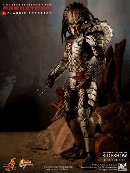 CLASSIC PREDATOR 12 FIGURE HOT TOYS SIDESHOW AWESOME  