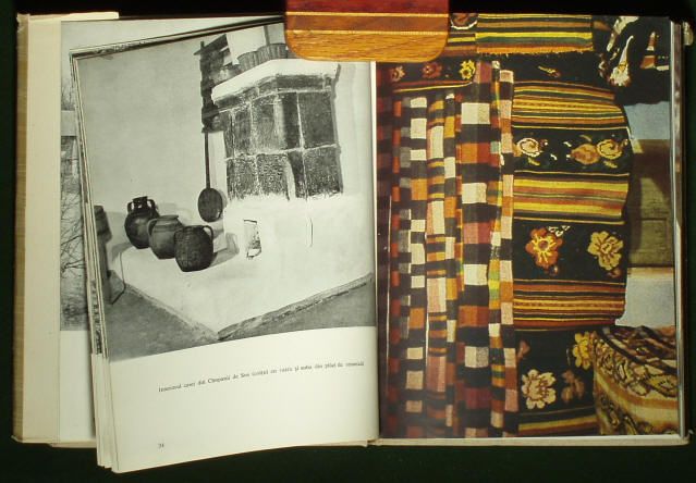 BOOK Romanian Folk Art old architecture peasant costume  