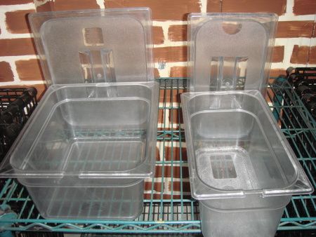 LARGE PLASTIC GELATO PANS  