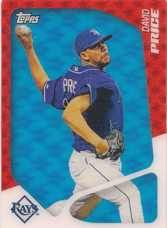 DAVID PRICE, Rays—2010 Topps Baseball 2020—Card T4  