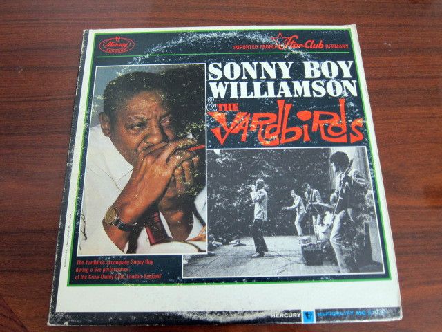 YARDBIRDS Sonny Boy Williamson Eric Clapton lp  