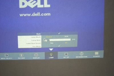 DELL M210X DLP FRONT PROJECTOR W/ REMOTE & ACCESSORIES _WC 