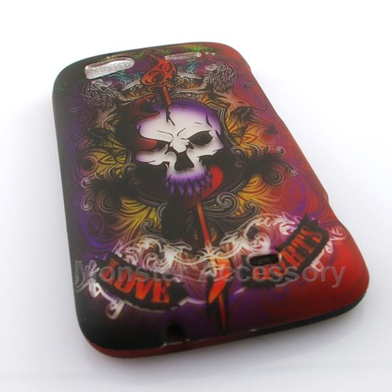 Lion Skull Hard Case Cover HTC Sensation 4G T Mobile  