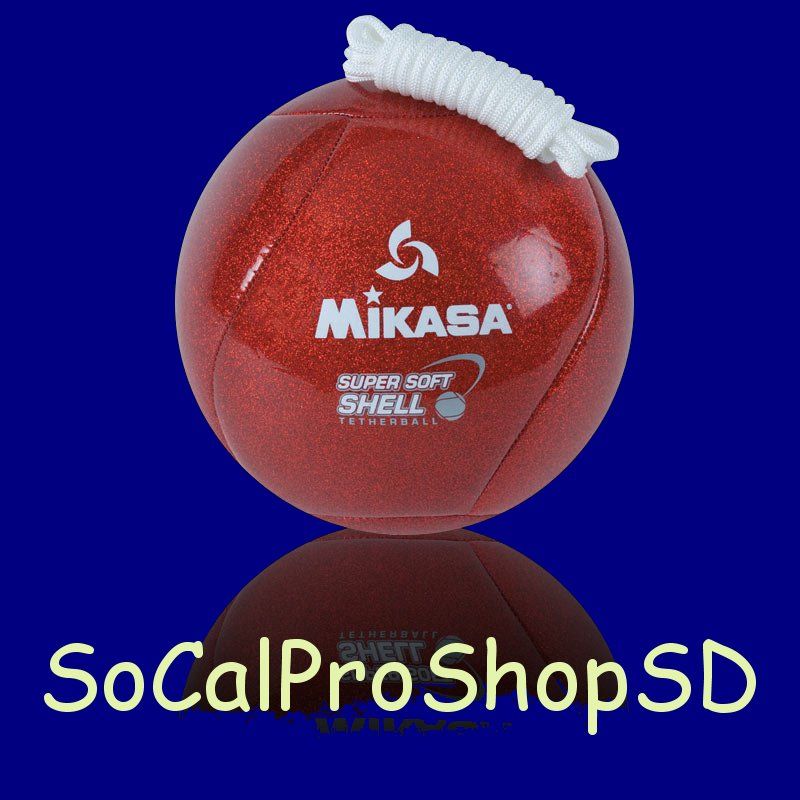 MIKASA T8000N SUPER SOFT SHELL RED TETHER BALL =NEW=  