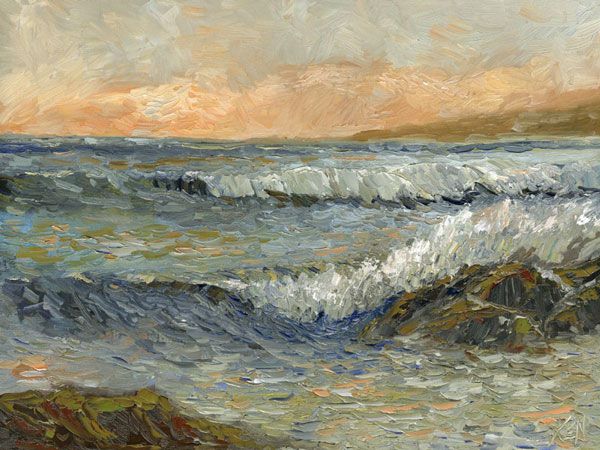 Seascape Oil Painting 201 Art Training Video Paint DVD  