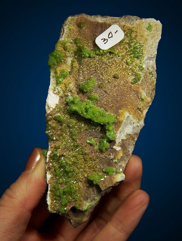 WHOLESALE FLAT NeonGreen PYROMORPHITE Crystals 12@$10  