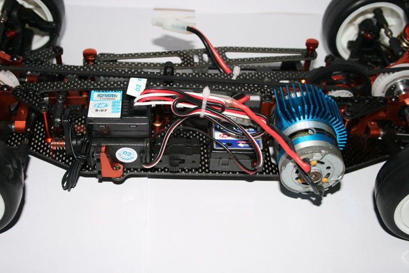 10 RC Belt driven Racing Car Carbon Fibre chassis  