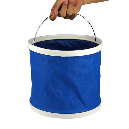 11L Portable Camping Fishing Foldaway Water Bucket Pail  