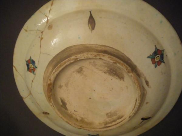 ANTIQUE KUTHAYA IZNIK PLATE__Islamic Art  