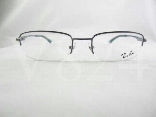 Ray Ban RX RB 6133 RB6133 Gunmetal Blu RX6133 2507 51MM  