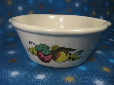 Poppytrail Metlox Provincial Fruit Gravy Boat Dish NICE  