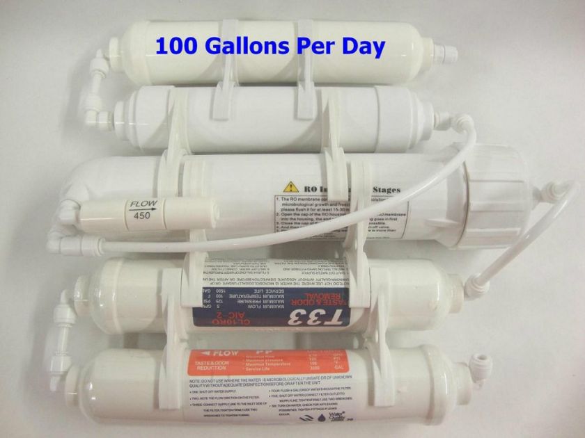 Portable 100G Reverse Osmosis RO DI Radiation Removal  