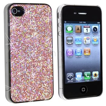 compatible with Apple iPhone 4, Light Pink Bling Quantity 1 This slim 