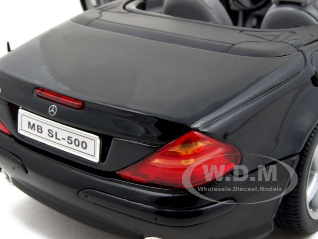 MERCEDES SL 500 SL500 CLASS BLACK CONVERTIBLE 118  