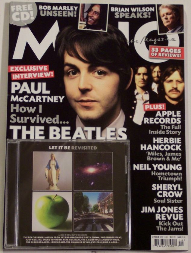 MOJO Free CD Paul McCartney BEATLES Bob Marley LET IT B  