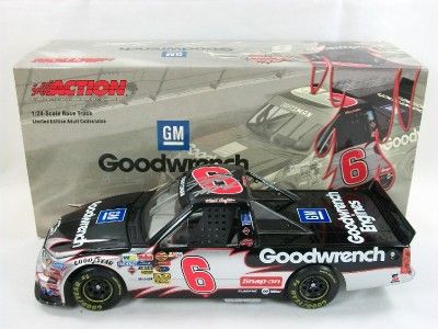 Matt Crafton #6 Goodwrench Chevy Race Truck Autographed w/ COA 1/1572 