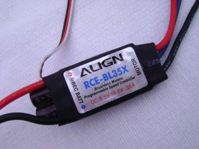 Align BL35x esc TREX 450 Blade 400 mini titan rc heli Parkzone 3D epp 