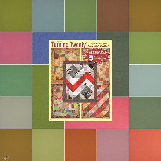 Turning Twenty Quilt Kit Amy Butler 20 Solids Fabric  