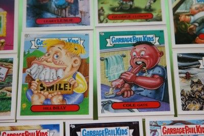 GARBAGE PAIL KIDS 29 BONUS CARD MASTER SET B1 B19+FB1 2  