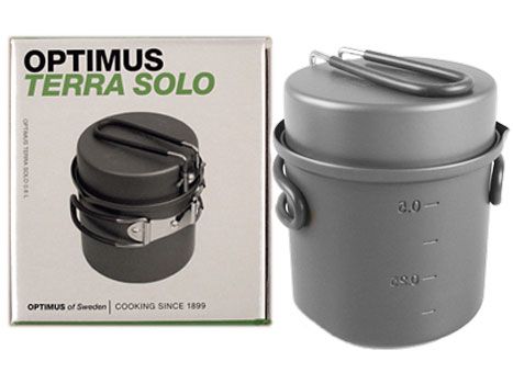 OPTIMUS TERRA SOLO .6L COOKSET LIGHTWEIGHT NEW 604375160637  