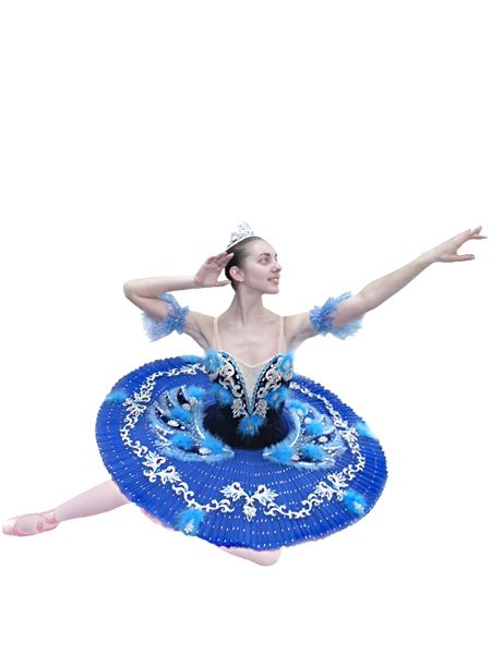 Ballet costume   Blue Bird for child F 0060A  