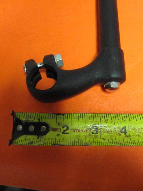 BIKE BICYCLE PRO HANDLEBAR STEM BLACK STEEL NIB NOS  