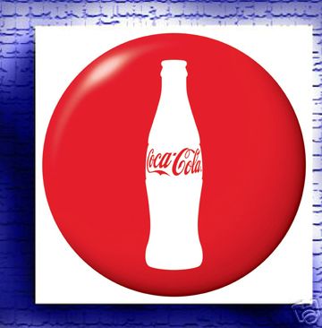 COCA COLA ))))) PORCELAIN TILE COKECAP COKE  