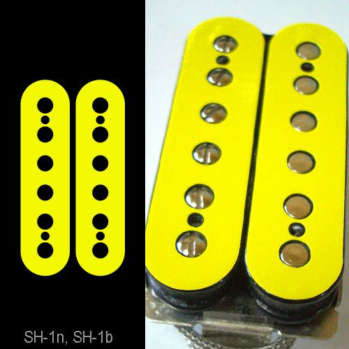 Colored Humbucker Decal (YELLOW) Seymour Duncan SH 1  