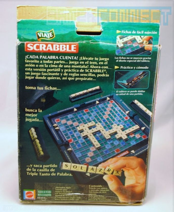 Scrabble Viaje Spanish Edition Very Rare Board Game HTF  