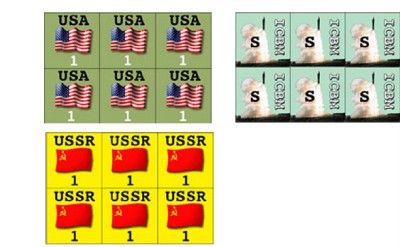 600+ Variant Counters & Rules World War 3 SPI  