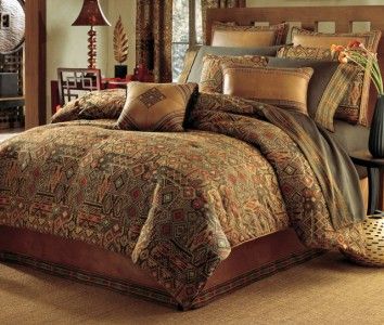 YOSEMITE 4 pc KING comforter set by CROSCILL  