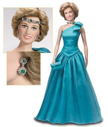 Franklin Mint Princess Diana Doll    TO UK  