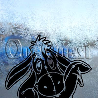 EEYORE Decal DONKEY DISNEY POOH WINNIE Car Sticker  