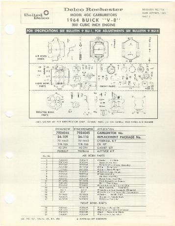   the 300 cubic inch V 8 engine with the 4 barrel and automatic choke