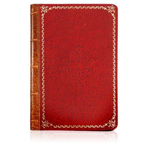   Antique Medium Folio for  Kindle Touch/Fire/eReaders Red  