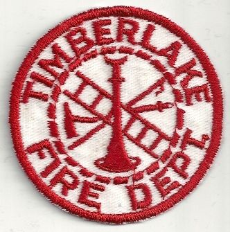 Timberlake Fire Department Ohio patch  