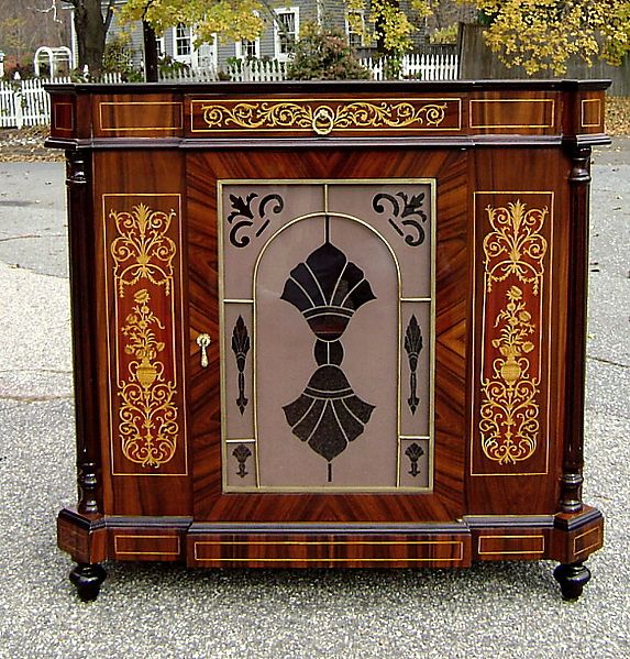 FLAMBOYANT VICTORIAN style Credenza sideboard  