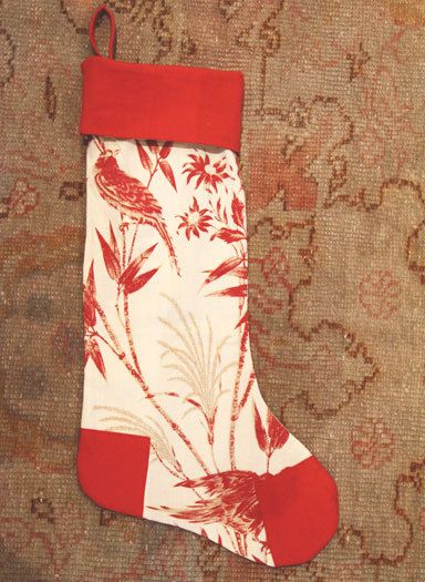 French General Lumiere De Noel Moda Christmas Stocking  