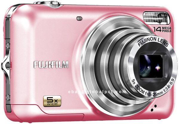 FUJI FINEPIX JX250 14MP DIGITAL CAMERA 33X ZOOM PINK 609728659011 