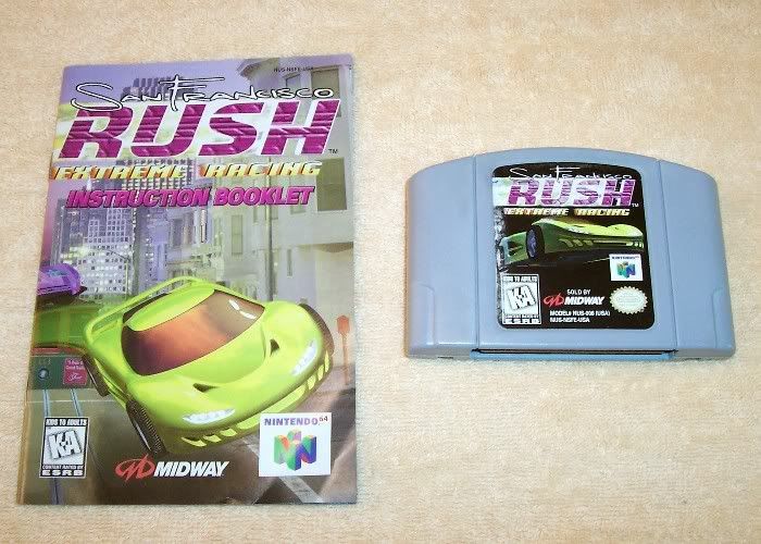   EXTREME RACING   N64 Game and Manual   VERY GOOD+ 031719199723  