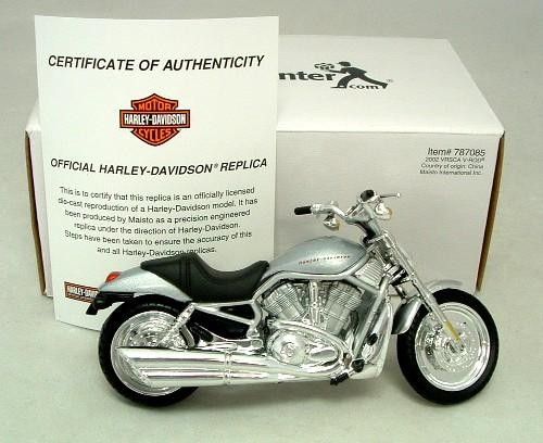 MIB Harley Davidson 2002 V Rod Model Motorcycle Maisto  